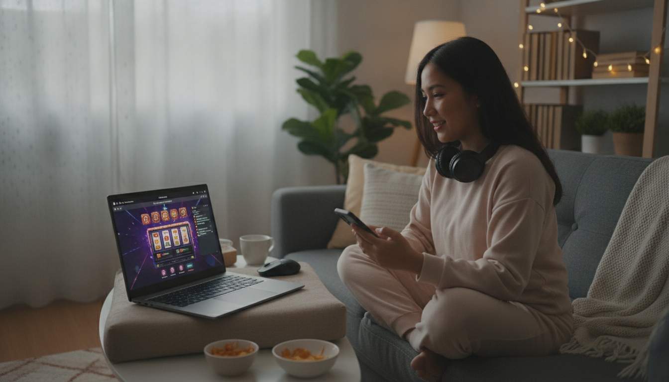 Gaming on a laptop