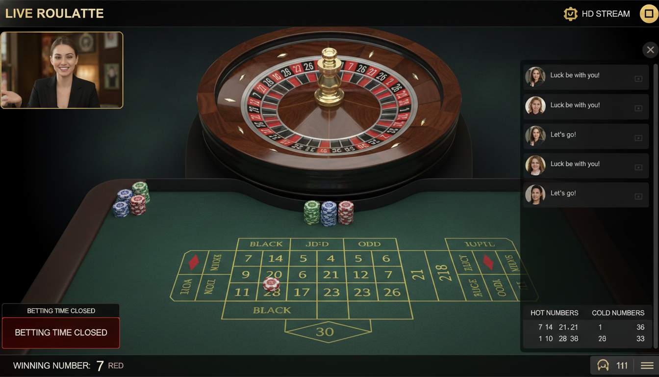 HD quality live casino stream