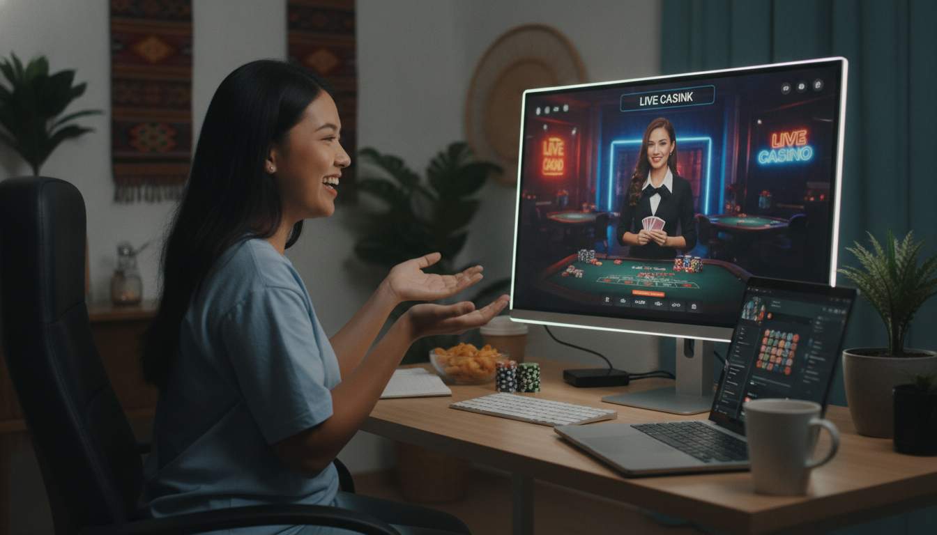 Live dealer gaming